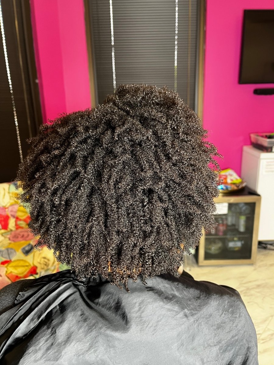 wash and go on 4c hair