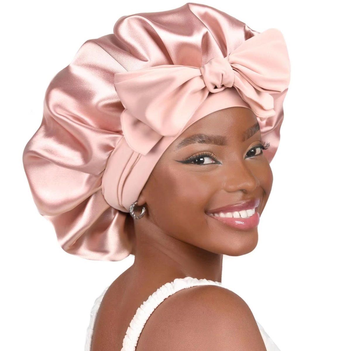 Satin Bonnet For Curly Hair - Gorgeous Strands Retail