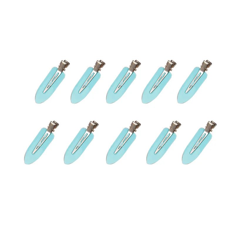 10Pcs/Set No Crease Basic Hair Clips for Women Girls Hair Styling Makeup No Bend Hairpins Barrettes Fashion Hair Accessories - Gorgeous Strands Retail