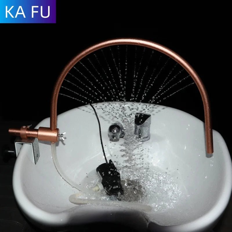 Salon Head Massage Spa Equipment Waterfall Shower Shampoo Basin Hair Salon Hair Beauty Salon Portable Equipment Supplies - Gorgeous Strands Retail